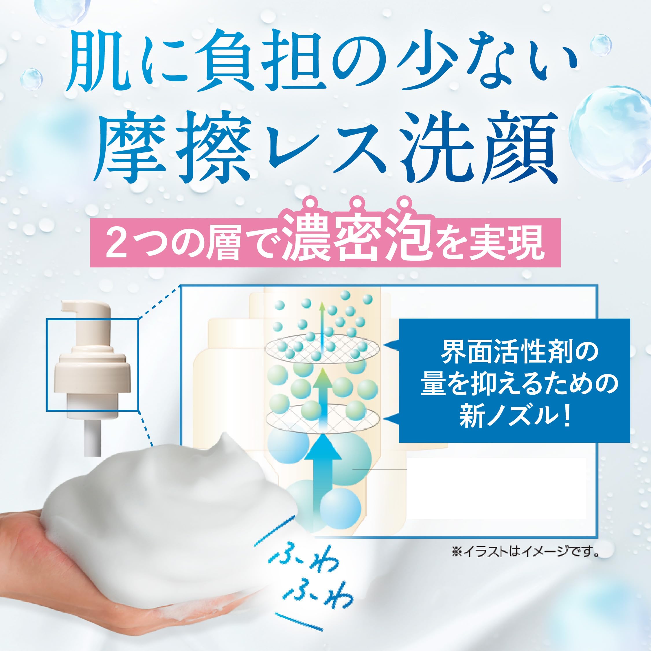 Amazon | マキアレイベル 泡洗顔 マイクロバブルフォームa 140ml (45